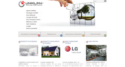 Desktop Screenshot of agenziauniklima.it